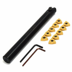 Lathe Turning Tool Boring Bar Holder with 10pcs WNMG0804 Insert