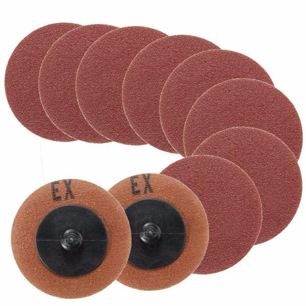 10pcs 2 Inch 120 Grit Sanding Discs Sandpaper Abrasive Tool.