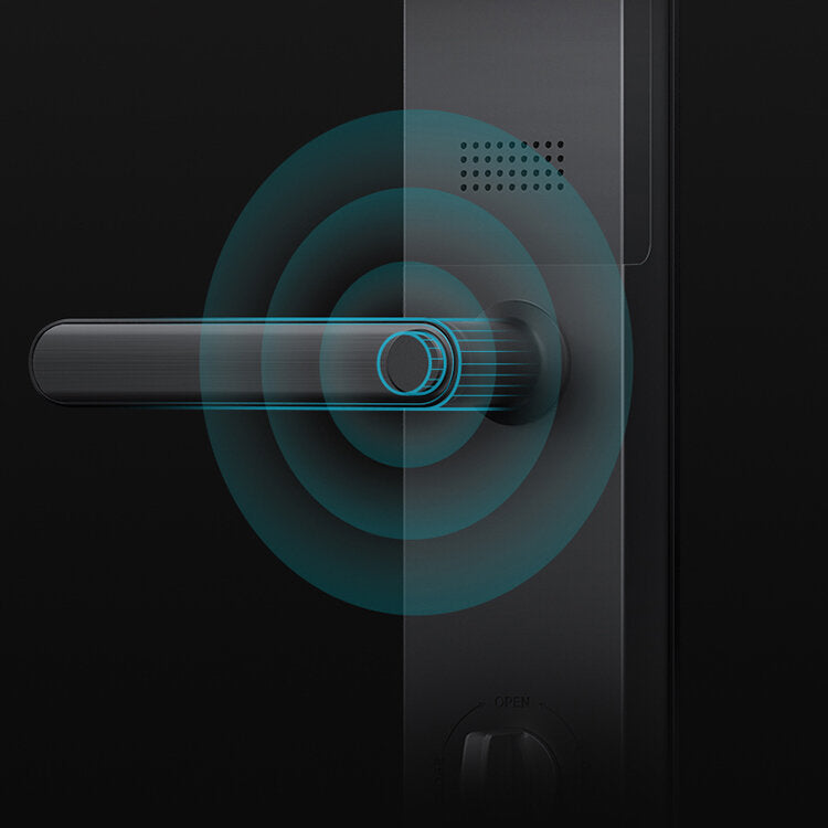 Smart Interconnection Door Lock Fingerprint Password Card app Remotely Identification Security Unlock