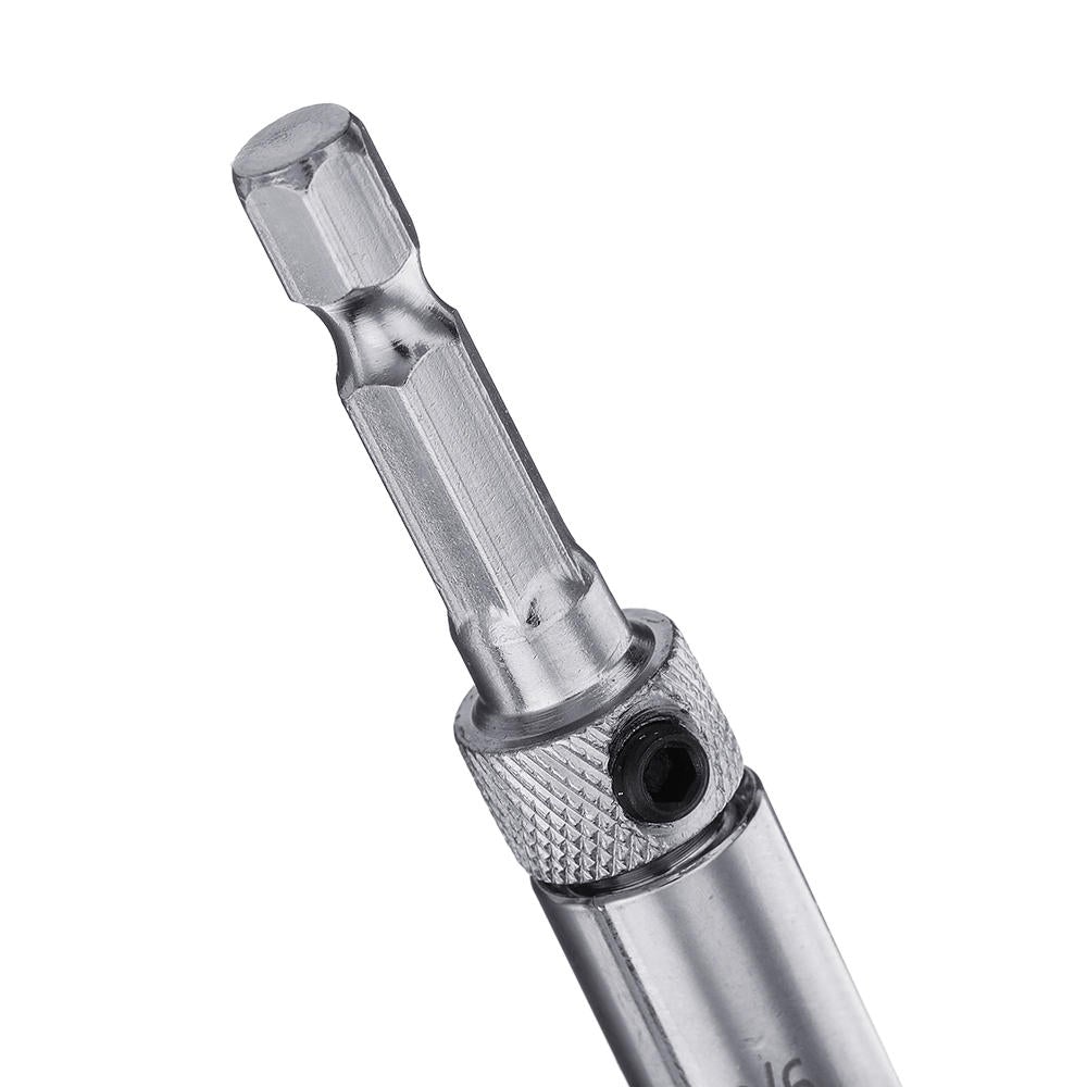 11Pcs 5/64 to 1/4 Inch Self Centering Drill Bit Hinge Tapper Core Drill Bit Set Magnetic Ring Screwdriver Bits for Adjustable Door Window