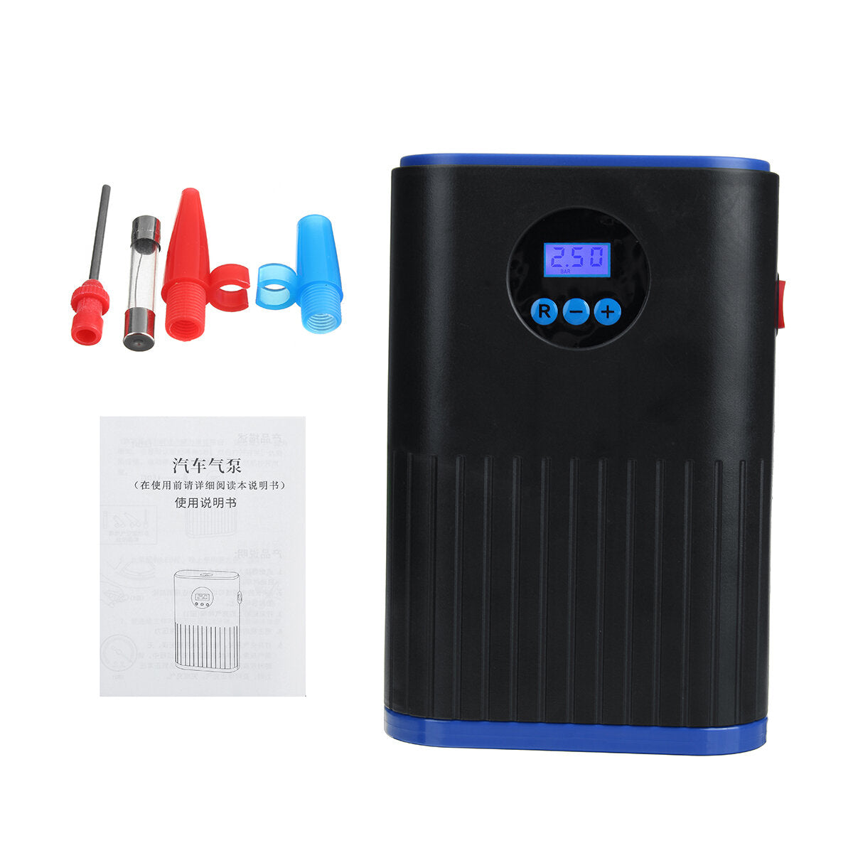 12V 150PSI Digital Tire Inflator Electric Car Air Pump Compressor Portable with LED Flashlight