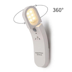 USB Charging PIR Induction Wall Lamp 3000K/6500K 360 Rotation LED Night Light Human Body Induction Bedside Lamp