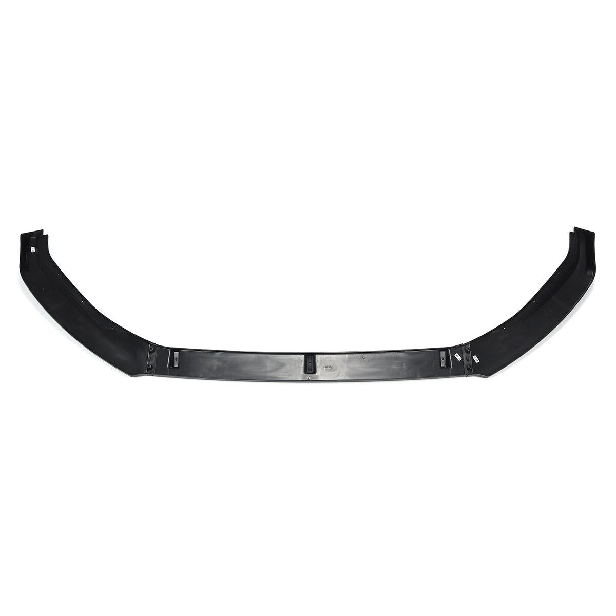 3pcs Front Bumper Chin Lip Body Kit Spoiler Splitter Trim Matte Black