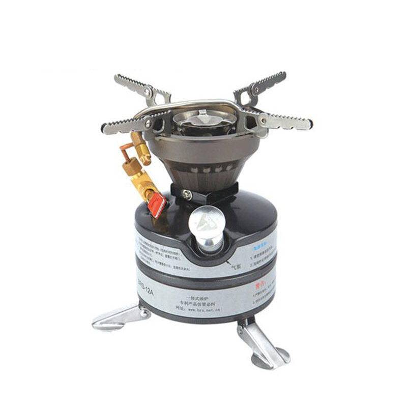 Professional Outdoor Camping Cooking Stove Lightweight Foldable Field Cooking One-piece Gasolin Stove