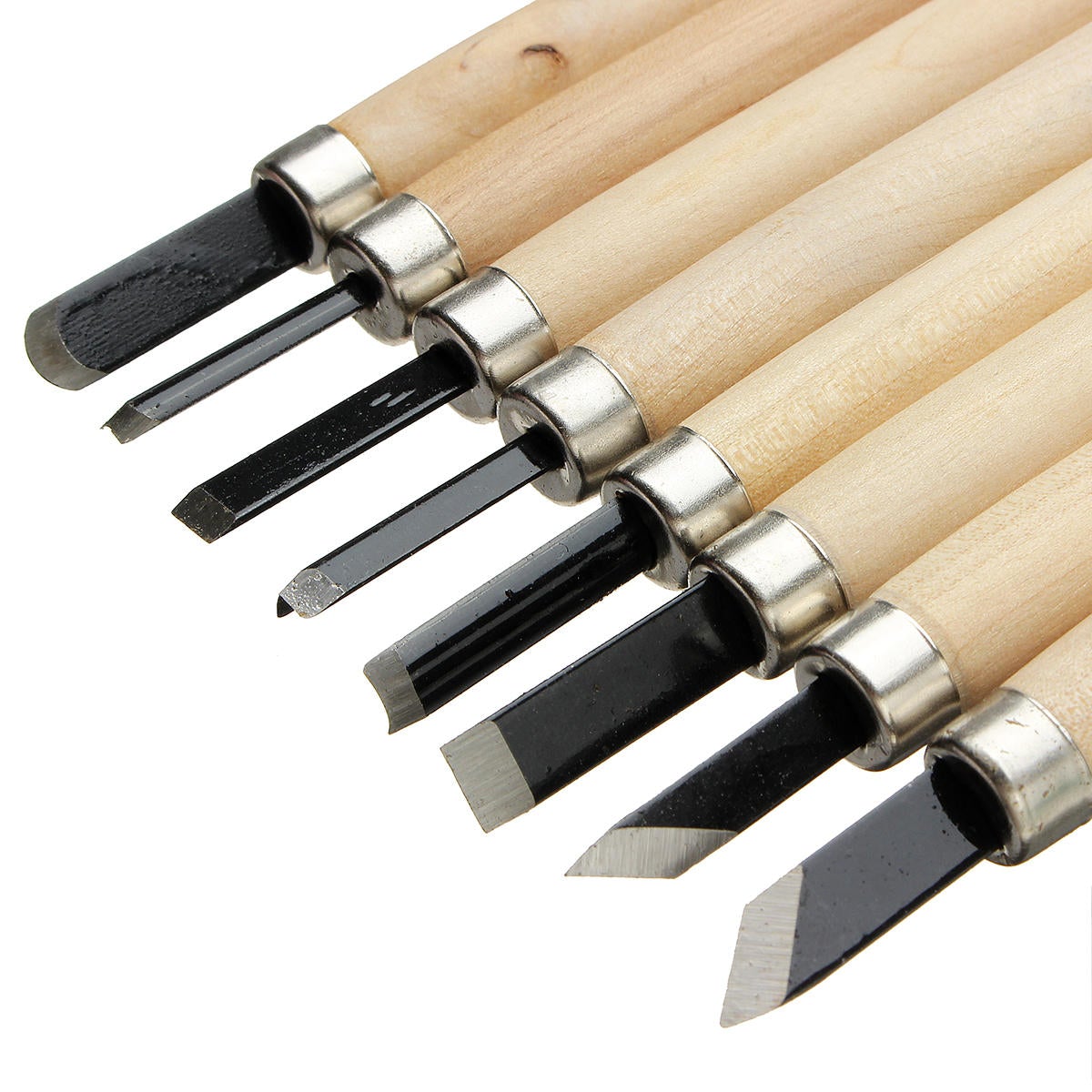 3/8/12pcs Wood Carving Chisels Cutter Craft Hand wood working Tools For Sculpture Engraving