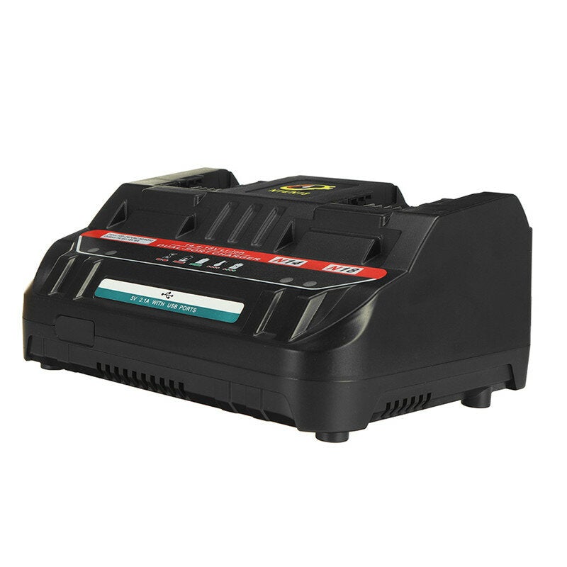Li-ion Battery Charger 5V 1.5A AU/EU/US/UK Plug Charging Current For MILwaukee 14.4V-18V M14 M18 Li-ion Battery Power Tool Battery