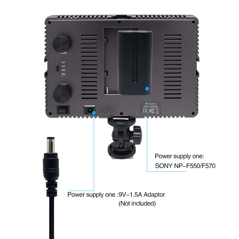 Dimmable LED Video Light Fill Light Lamp for DSLR Camera DV Camcorder