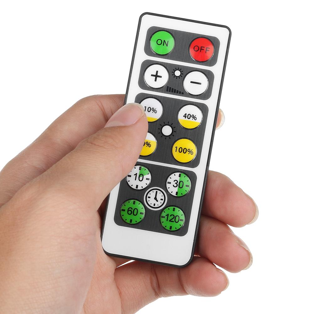 6pcs LED Night Light RGBW / White Wiress Remote Contro Cabinet Light for Bedroom Kitchen Closet