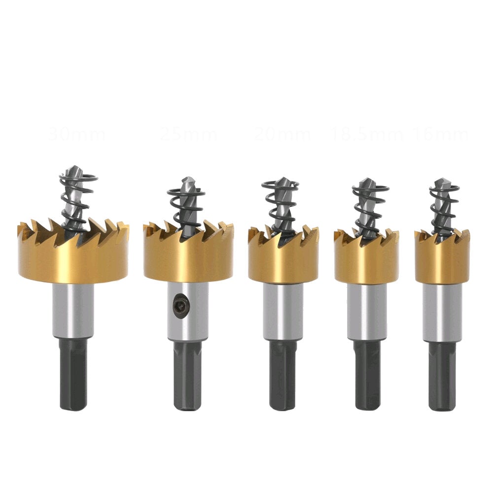 HSS Reaming Aluminum Alloy Drilling Set Titanium-plated High Speed Hole Opener