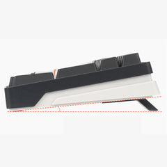 Mechanical Gaming Keyboard Dual Mode Type-C Wired Bluetooth5.0 100 Keys Translucent ABS Keycaps