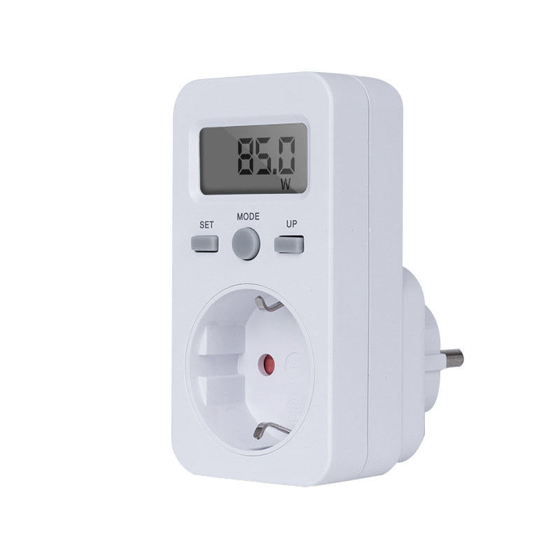 US EU Plug with LCD Digital Power Monitor Energy Meter Socket Switch Adapter,5pcs