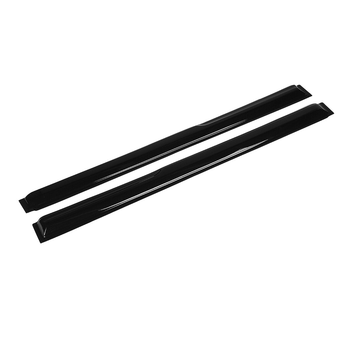 4Pcs Plastic Exterior Visor Vent For TOYOTA Sienna 2011-2018 JDM Style Shades Window Sun Rain Guard Deflector