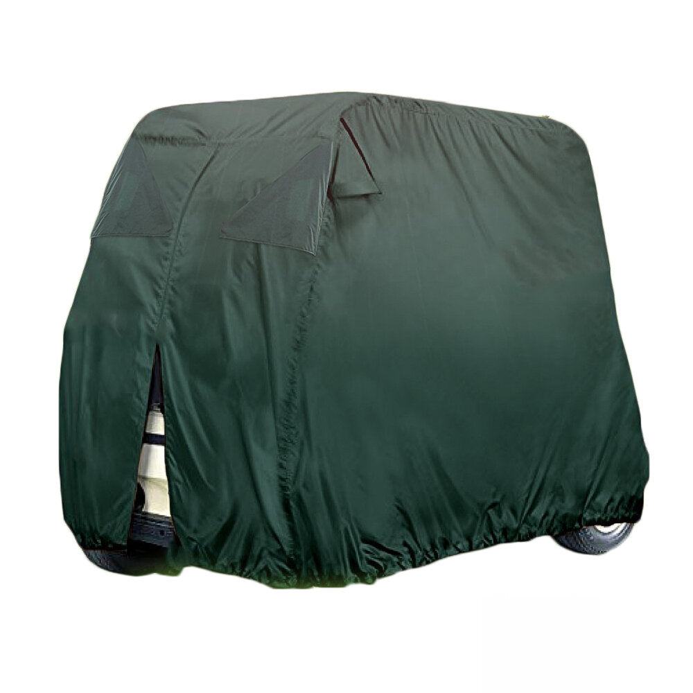 210D Oxford Cloth Golf Cart Cover Rain 2 Passenger Waterproof Outdoor Dustproof Golf Cart Protector For Club Car Accessories