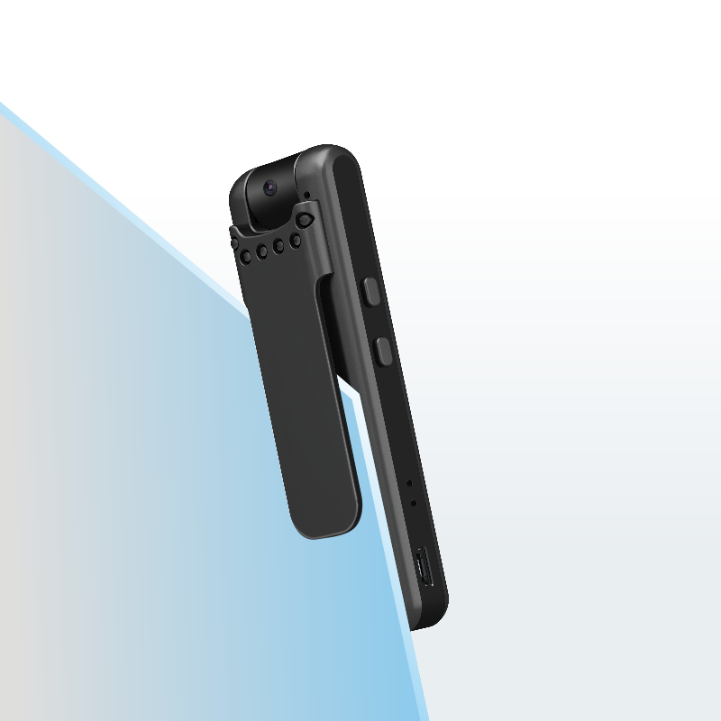Camcorder HD 1080P Mini Voice Recorder Video Camera DV with Clip Support Memory Card for Recording Conference Home Security