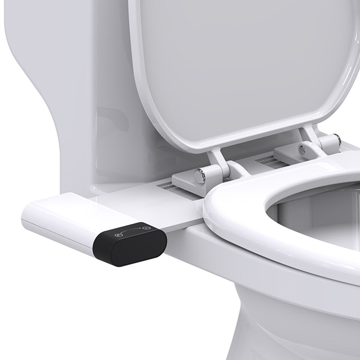 Non-Electric Toilet Seat Bidet Sprayer Attachment Washing Self-Cleaning Dual Nozzle Cold Water