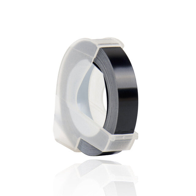 1pcs Dymo 3D Plastic Embossing Tape for PVC LABEL DYMO 1610 12965 1880 1540 Motex E101 Printer