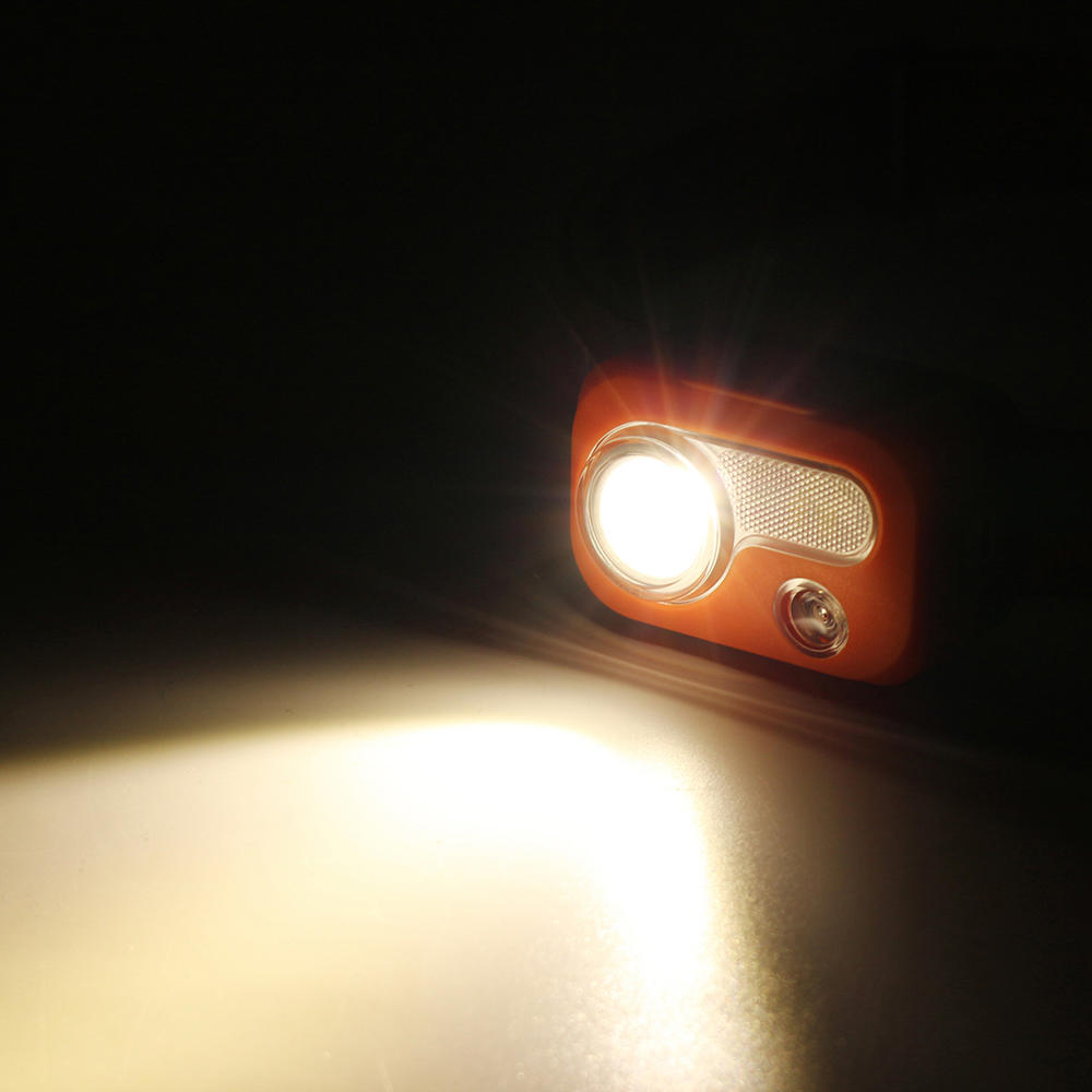 215LM Far Near Distance Red Light 6 Modes IPX5 Waterproof Headlamp 3xAAA Battery