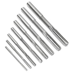 8pcs 3/4/5/6/7/8/9/10mm HSS Straight Shank Chucking Reamer Set Milling Cutter Tool
