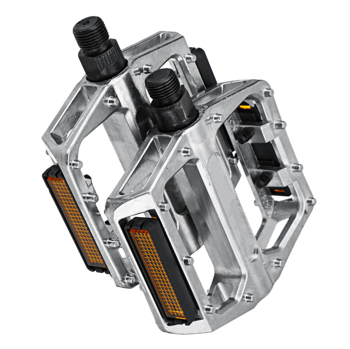 1 Pair Bicycle Mountain Bike Pedals Aluminum Alloy Platform DU Sealed Bearing MTB Bicycle Pedals Accessories