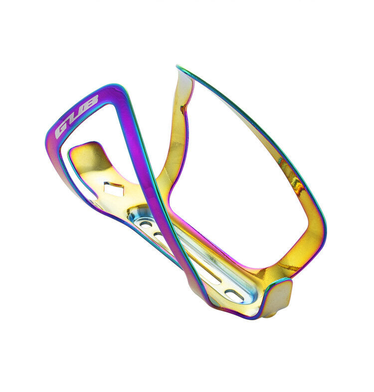 Aluminum Bicycle Water Bottle Holder Bike Mount Ultra Light Electroplated Colorful Cycling Bike Bottle Cage