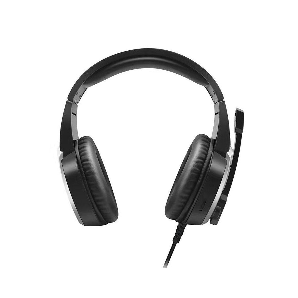 Gaming Headset 7.1 Channel 50mm Unit 90 Rotatable Microphone RGB Light Effect Scalable Design Noise Reduction Protein Leather Earmuffs