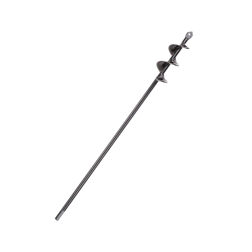 4/4.6/5/8cm Gardening Plant Auger Drill Bit Farm Vegetable Short Rod Earth Post Hole Digger Tools