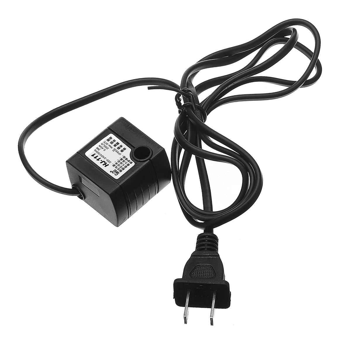 LED Light Acrylic Clear Aquarium Mini Betta Fish Tank Desktop Water Pump