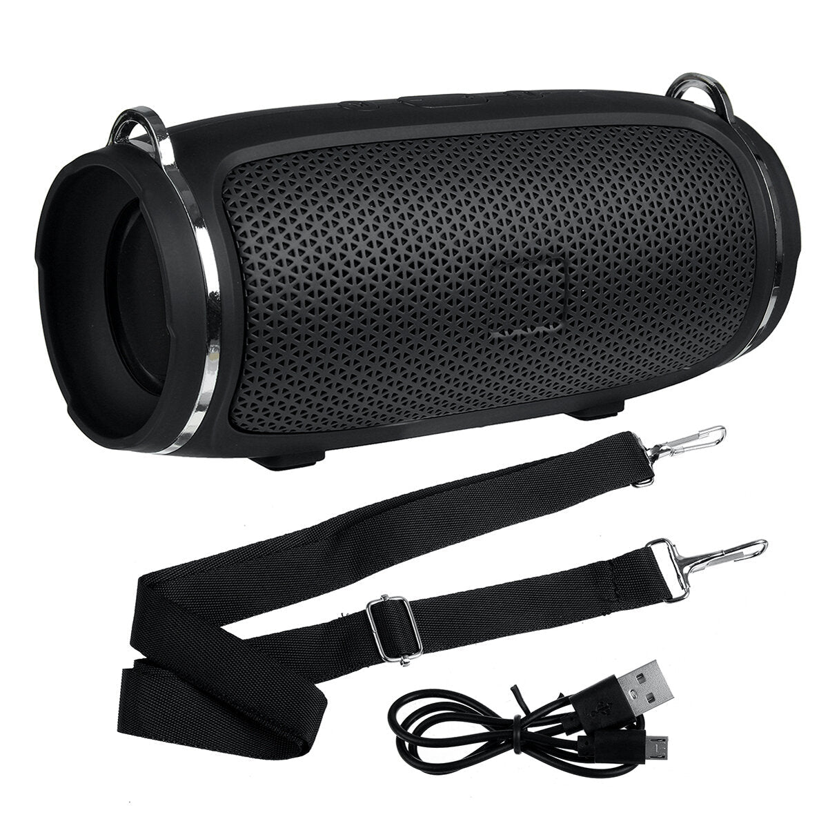 Portable Wireless Speaker Bluetooth 5.0 Speaker Outdoor Hi-Fi Support TF Card FM Radio Subwoofer