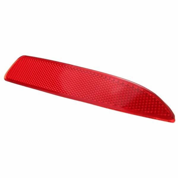 Right Side Red Rear Bumper Reflector Light