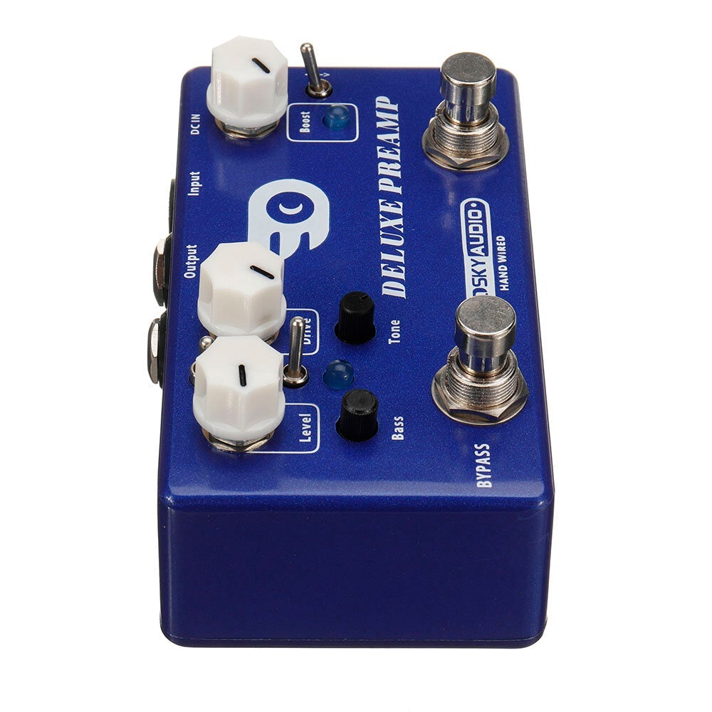 Guitar Effect Pedal 2 In 1 Boost Classic Overdrive Effects Metal Shell With True Bypass Guitar Accessories