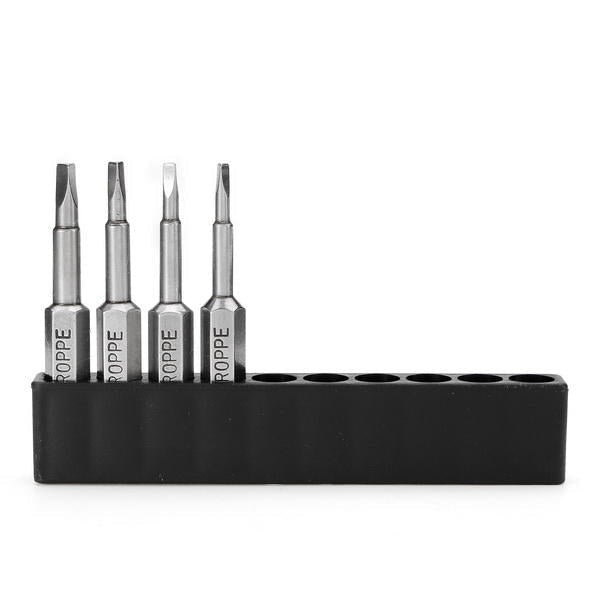 4pcs 50mm 1.8-2.7 1/4 Inch Hex Shank Magnetic Triangle Screwdriver Bits