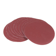 4 Inch Sanding Pad with 10pcs Sandpapers and 5pcs Flange Nuts Grinding Accessories for Polishing Abrasive Tools