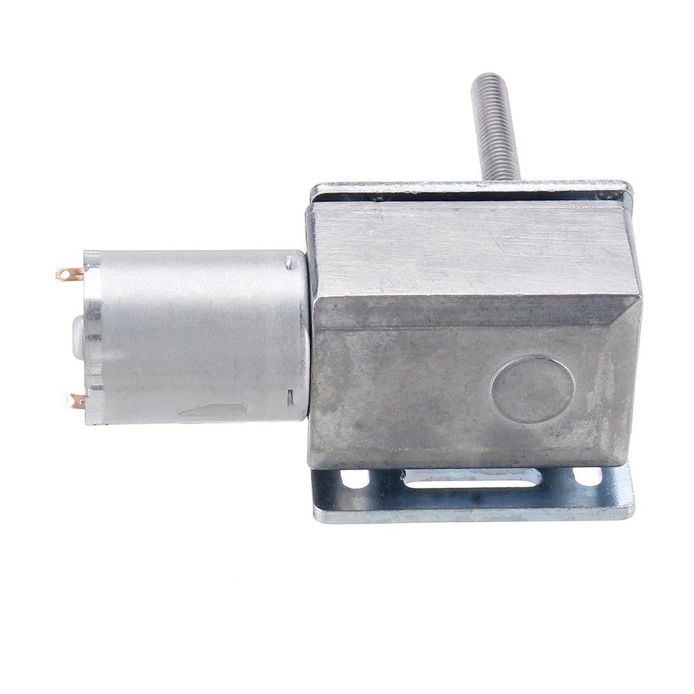 DC 24V 75rpm High Torque Turbo Worm Reducer Gear Motor with Bracket and Shaft Coupler