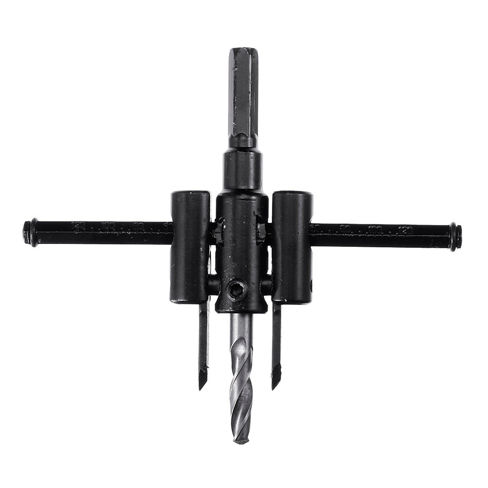 120/200/300mm Adjustable Circle Hole Saw Cutter Drywall Wood Board Hole Saw Drill Bit