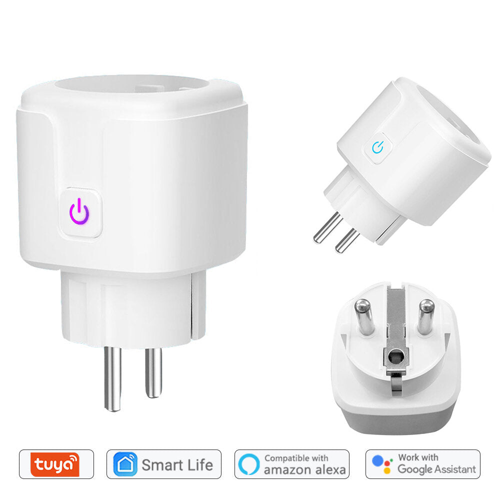 Smart Home Device Security Set WIFI Smart Plug Door Sensor Water Leak Sensor Smoke Sensor Smart Home Set work
