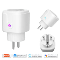 Smart Home Device Security Set WIFI Smart Plug Door Sensor Water Leak Sensor Smoke Sensor Smart Home Set work