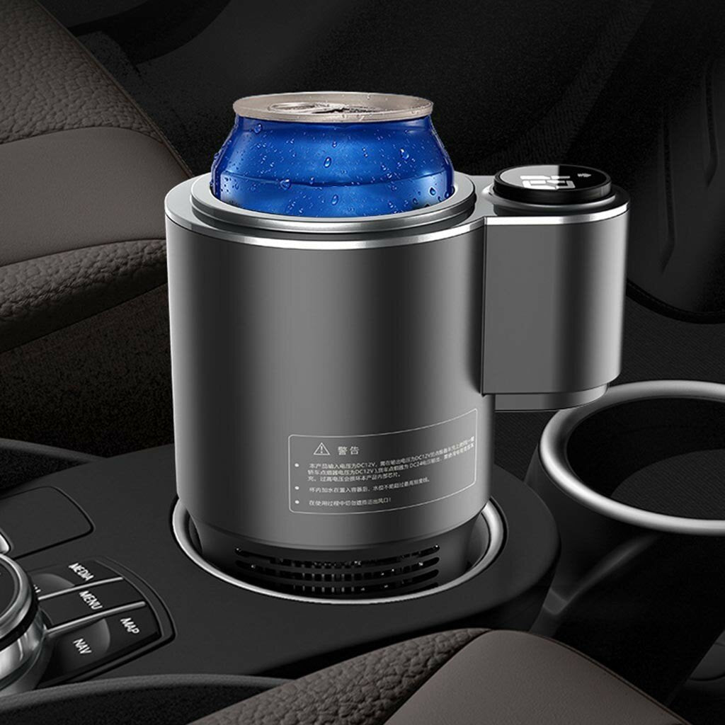 Car Heating And Cooling Cup Stainless Steel Travel Electric Vehicle Heating And Cooling Cup,12V
