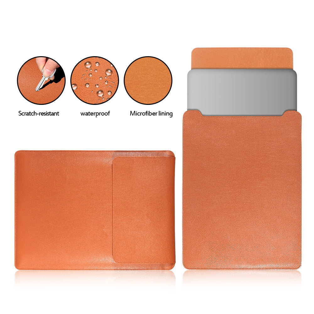 4Pcs Laptop Bag Large Capacity Outdoor Waterproof Business Laptop With Mouse Pad Design For MacBook