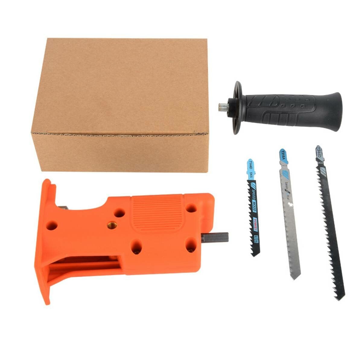 Reciprocating Saw Attachment Adapter Change Electric Drill Into Reciprocating Saw for Wood Metal Cutting