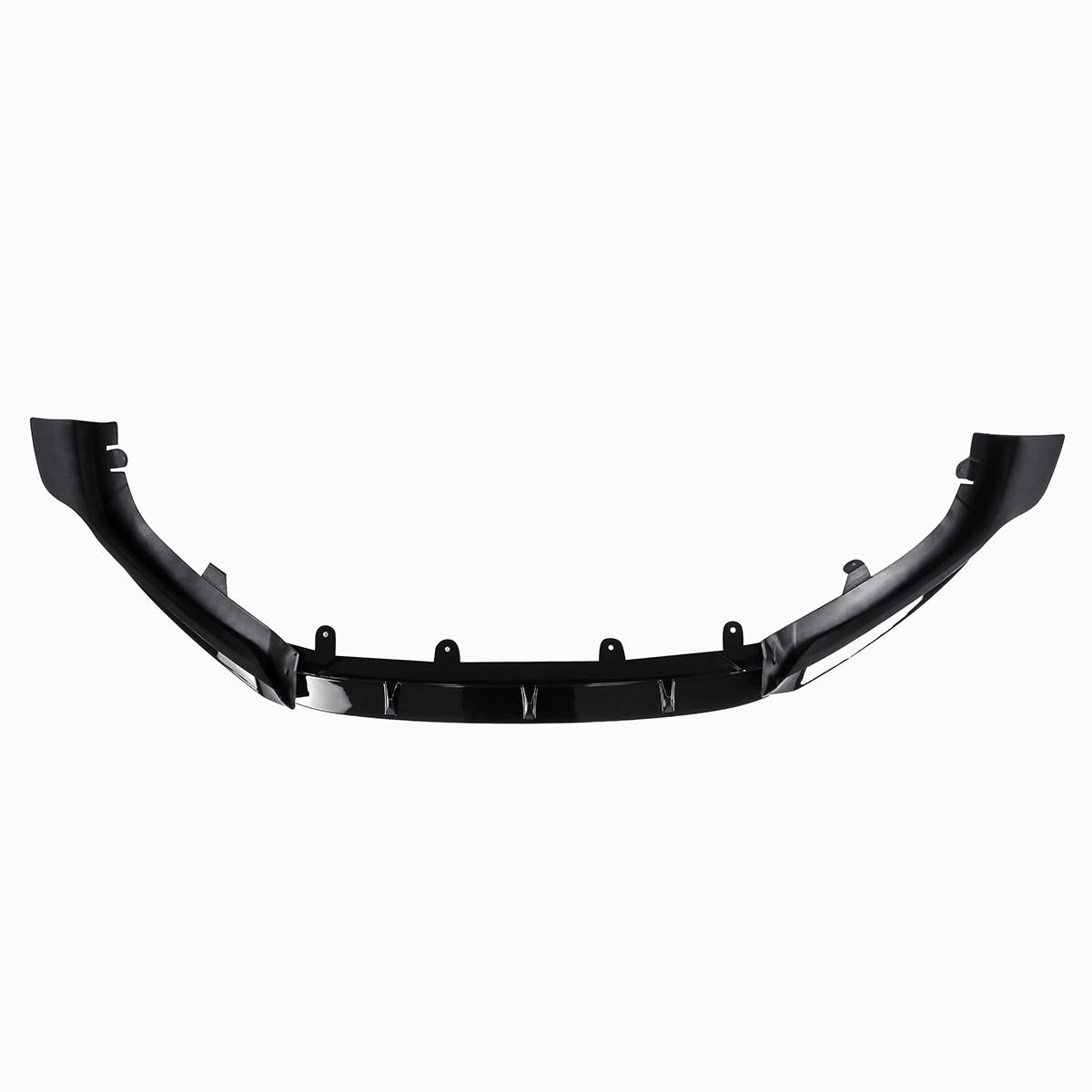 Painted Black Pearl Front Bumper Lip Protector Splitter Kit