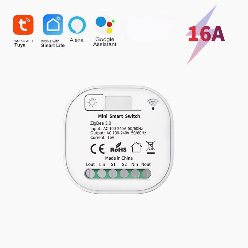 Smart Switch Automation Circuit Breaker App Remote Control Voice Control Works with Alexa Google Home