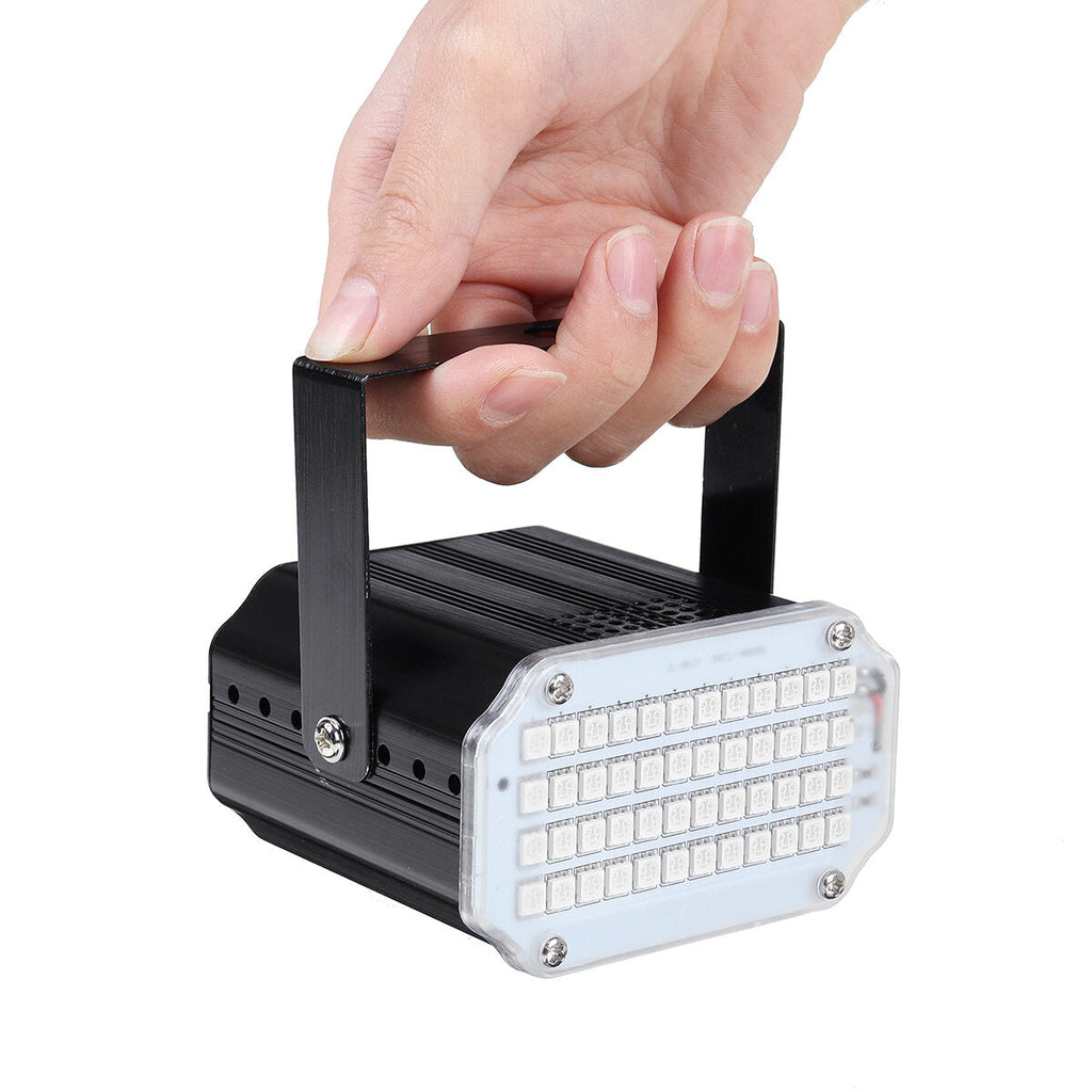48 Pcs SMD LED Strobe Light Stage Lighting Mini KTV Private Room Burst Flashing Light Jumping Di Flashing Bar Light