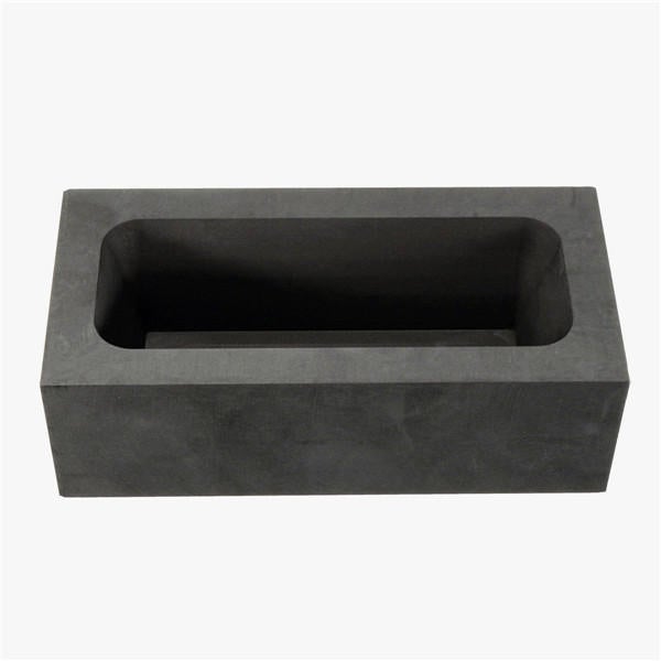 125x60x40mm Square Graphite Mold Crucible for Melting Casting 85oz Gold/46oz Silver