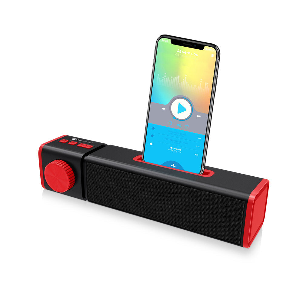 with Phone Bracket Wireless Bluetooth Speaker Portable Mini Vard Subwoofer