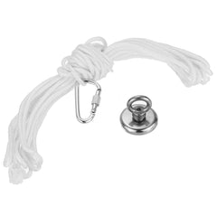 80-250KG Neodymium Recovery Magnet with 10M 6mm Diameter Rope Hunting Diving Fishing Recovery Magnet