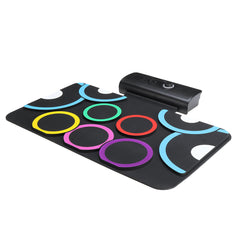 Folded Silicone MIDI Electronic Thicken Drum