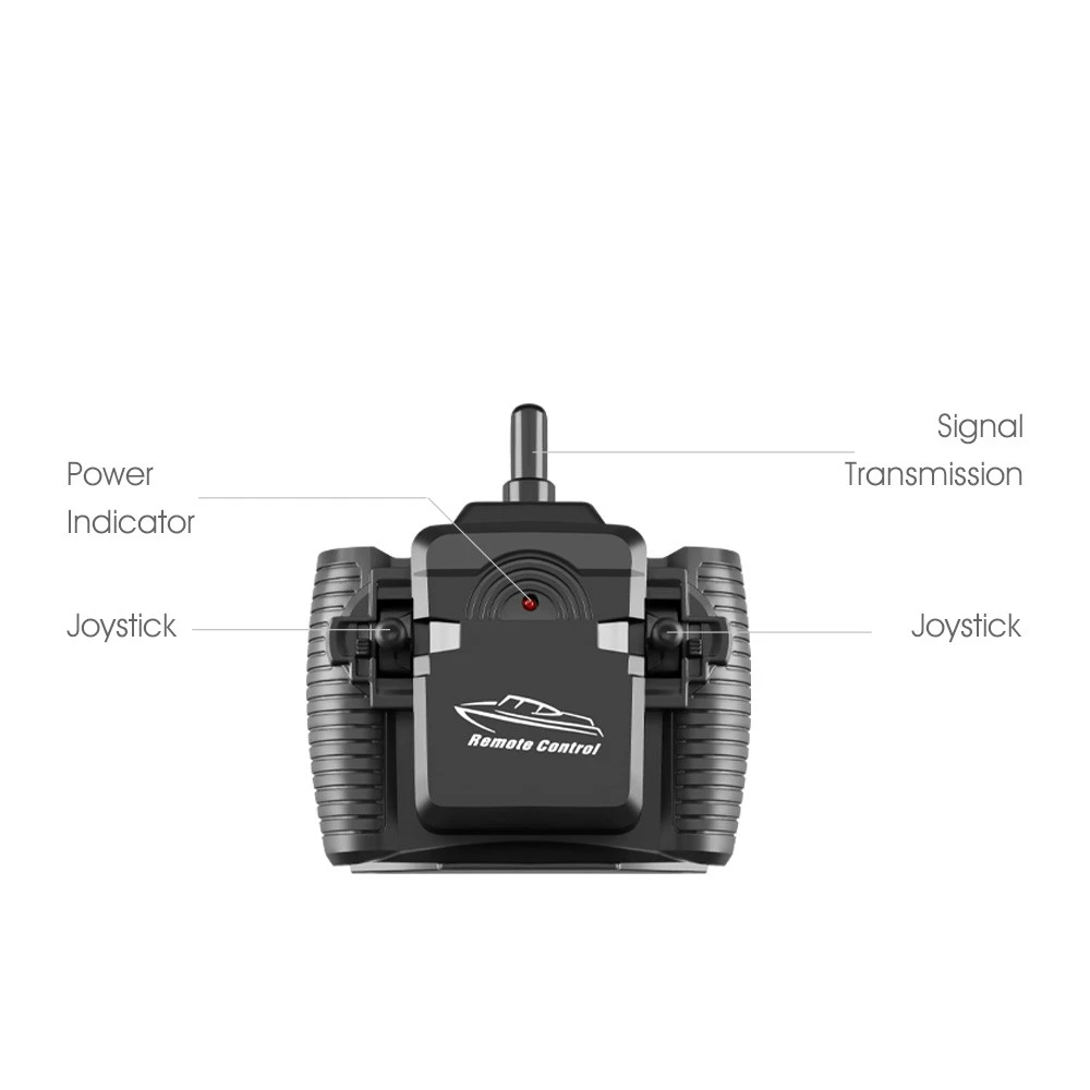 25KM/H High Speed Racing Boat 2 Channels Remote Control Boats for Pools