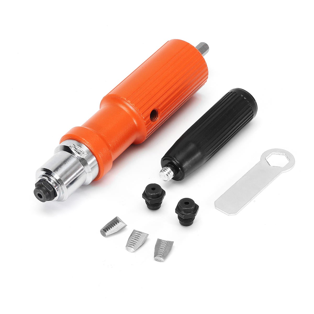 Upgraded Electric Rivet Nut Gun Cordless Riveting Tool Drill Adapter for Electric Drill