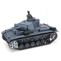 2.4G RC Tank Car Vehicle Models w/ Metal Barrel Basic Version
