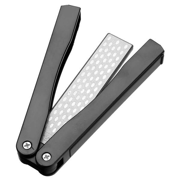 400&600 Grit Two Sided Sharpen Stone Diamond Outdoor Sharpening Whetstone Sharpener